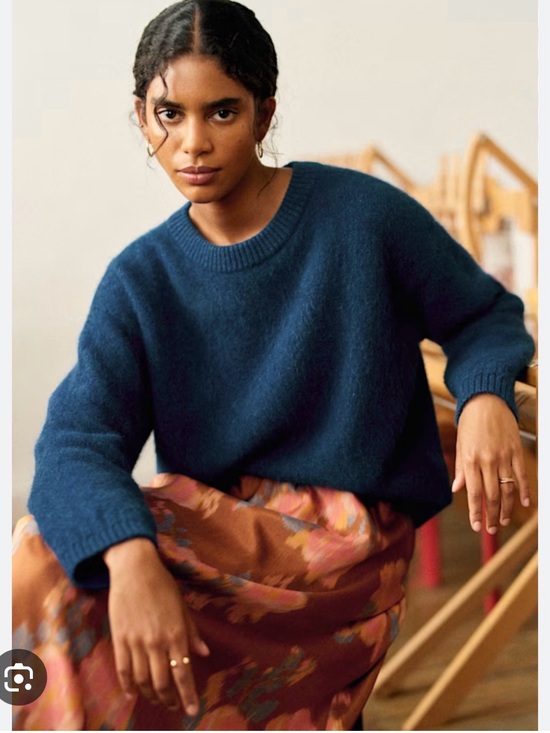 Sezane Sweaters - ISO Sézane Amiel Peacock Blue XS- XXL